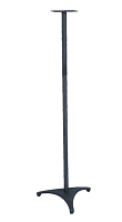ECO SS047 Black Стойка для монитора c треугольным основанием 34 см, высота 152-230 см, максимальная нагрузка 25 кг, сталь