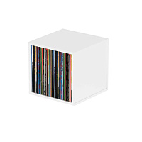 Glorious Record Box White 110 подставка для хранения виниловых пластинок  (до 110 штук), цвет белый