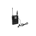 RELACART UR-111DMT 2-канальный приемник UR-111D + два поясных передатчика ET-60 + 2 петличных микрофона  