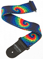 PLANET WAVES 50W04 гитарный ремень, текстиль, серия Woodstock, рисунок Tie Dye