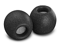 COMPLY Tsx-100 BLK-SM 3pr серия Comfort Plus, 3 пары амбюшур для наушников, размер S маленький, цвет черный, материал - полиуретановая пена и термопластичный эластомер