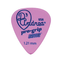 D'Andrea RPGB351 1.21XH  Медиатор гитарный, материал делрин, толщина 1.21 мм, очень жёсткий, серия Pro Grip Brites, форма стандартная, упаковка 72 шт.
