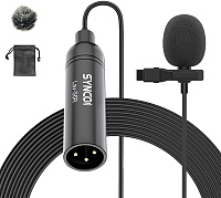 Synco Lav-S6R всенаправленный петличный микрофон, разъём XLR