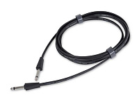Rockboard RBO CAB FL 300BLK SS  Кабель инструментальный плоскопрофильный, 3 м, прямой-прямой