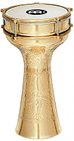 MEINL HE-214 дарбука, медь, 7 1/2” x 14 3/4”, ручная ковка рисунка, в комплекте: настроечный ключ, запасная мембрана, чехол