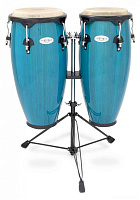 TOCA 2300BB Synergy Conga Set Bahama Blue комплект конг 10" и 11" со стойкой