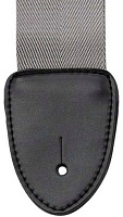 VIRTUOZO M005GR Ремень для гитары, цвет серый, 5 см, нейлон + кожа