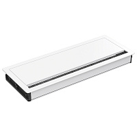 Kondator 935-TB29W Крышка для лючка. Уплотнительная щетка кабельного ввода задерживает пыль и мелкие посторонние предметы. Размеры (ШxГxВ) 295х120х27,5 мм. Цвет белый