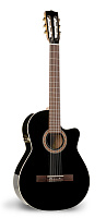 LAPATRIE 28757+Кейс Hybrid CW Black QII электроакустическая классическая гита