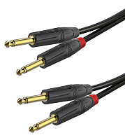 ROXTONE GPTC210/3 кабель инструментальный 2 x джек моно 6.3 мм, длина 3 метра