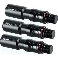 Gator GFW-MIC-QRTOP3PK адаптер для быстрого крепления микрофонного держателя на стойку, 3 шт 