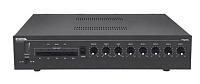 Proel AMP30XL Трансляционный усилитель/микшер: 30Вт (RMS), 45Вт (мах), 4/8/16Ом, 25/70/100В, 50Hz-15KHz. Вход: 2 x MIC (jack 6.3мм), 2 x MIC/LINE (jack 6.3мм) - фантомное питание +24В, 1 x AUX (jack 6.3мм), 1 x AUX с регулятором уровня сигнала на задне