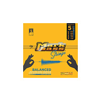 Markbass Balanced Series MB5BANS45130LS  струны для 5-струнной бас-гитары, 45-130, никель, studio tuned