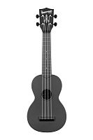 WATERMAN by KALA KA-SWB-BK Matte Black Sorpano Ukulele Укулеле сопрано, материал пластик, цвет чёрный, отделка матовая