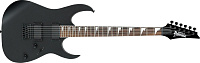 IBANEZ GIO GRG121DX-BKF BLACK FLAT 6-струнная электрогитара, цвет чёрный матовый