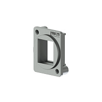 Procab VDK10/S Адаптер для установки вставки Keystone в гнездо D-size, цвет серебристый