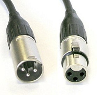 AVCLINK CABLE-950/2.0-Black Кабель аудио XLR "папа" - XLR "мама", длина 2 метра