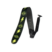 Perri's P25ACDC-1020 AC/DC  Кожаный ремень 2,5" для гитары, AC/DC