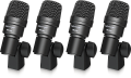 Behringer BC1200 комплект микрофонов для барабанной установки (7 шт.): 1 для бочки, 4 для томов, 2 для хай-хета, с креплениями, в кейсе 