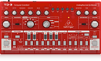 BEHRINGER TD-3-SB Аналоговый басовый синтезатор, цвет прозрачный красный