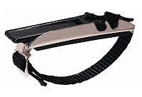 DUNLOP 15 C Deluxe Professional Capo Каподастр универсальный, изогнутый, на ремешке