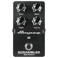 AMPEG SCRAMBLER Bass Overdrive напольная педаль овердрайв для бас-гитары