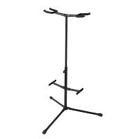 OnStage GS7255  универсальная стойка для 2-х инструментов (гитары, банджо), регулируемая по высоте