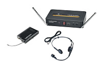 AUDIO-TECHNICA ATW701/H головная радиосистема, 8 каналов UHF, с динамическим микрофоном AUDIO-TECHNICA PRO8HECW