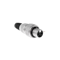 AVCLINK C3FX-SPEC Разъем XLR кабельный, "мама", с блокировкой