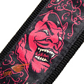 DUNLOP D38-26LG Grease, Gas & Glory 2" Ремeнь гитарный, жаккард, черный, рисунок "Красный демон"
