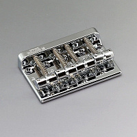 Gotoh 201B-4-C  бридж для 4-струнной бас-гитары, тип badass,  хром