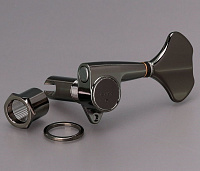 Gotoh GB-707-5-CK-(L4+R1)  колки для 5-струнной бас-гитары, 4+1, черный хром