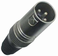 VORTEX XLR3M  3-контактный разъем XLR-"папа"
