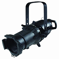Eurolite FS-600/19°  профильный театральный прожектор 19°, для лампы GKV 240V/600W (приобретается отдельно), в комплекте со шторками-каше и рамкой светофильтра, цвет - черный