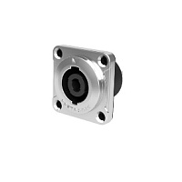 Seetronic SLDDM4 панельный 4-контактный разъем спикон, гнездо, IP54, металлический корпус
