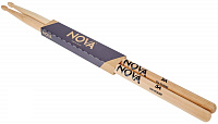 VIC FIRTH N5A   барабанные палочки 5A с деревянным наконечником, материал - орех, длина 16', диаметр 0,565', серия NOVA