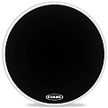 EVANS BD22RA  22" Genera EQ1 Resonant передний пластик для бас барабана однослойный черный с демпфирующим кольцом