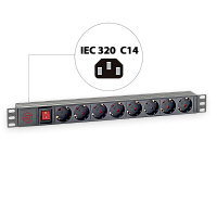 SYSMATRIX PD 0802.000 Блок розеток, 8 портов C14