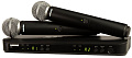 SHURE BLX288E/SM58 M17 662-686 MHz радиосистема с двумя ручными передатчиками 