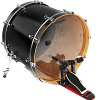 EVANS BD22HG  пластик 22" Hydraulic Glass 22" для бас барабана двойной прозрачный