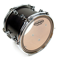 EVANS TT14EC2S - пластик 14" EC2 Clear для том-тома двойной. без напыления, с демп. кольцом
