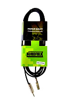NordFolk NMC270/3M кабель 3.5 мм MiniJack stereo female  3.5 мм MiniJack male, металлические разъёмы, длина 3 метра