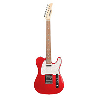 Fernandes TE-1Z CAR электрогитара, цвет красный