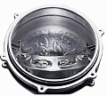 MEINL HE-315  дарбука, алюминий, с джинглами 8 1/4" x 16", мембрана - синтетика, ручная ковка рисунка, настроечный ключ в комплекте