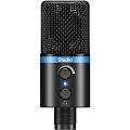 IK MULTIMEDIA iRig Mic Studio - Black компактный конденсаторный микрофон с большой диафрагмой для iOS, Android, Mac и PC, черный