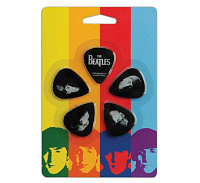 PLANET WAVES 1CBK4-10B2 Медиаторы, серия Beatles, рисунок Meet the Beatles, Medium, 10 шт./упак.