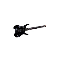 Mooer GTRS W800 Pearl Black  Электрогитара со встроенным процессором, HH, headless, цвет Pearl Black