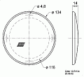 Visaton R 10 S/8 Головка динамическая 10 см 8 Ом, 20 Вт