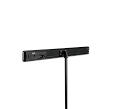 SHURE MXA710B-2FT Настенный/потолочный микрофонный массив 4 луча 30°/40°/70°, 4 вых./1 вх. (AEC) Dante, DSP, питание по PoE, 22х60х64 см.  Настенные крепления в комплекте, цвет черный