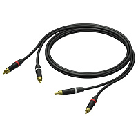 Procab PRA800/3 Аудиокабель 2хRCA (вилка-вилка), гибкий, UltraFlex™, 3.0 м